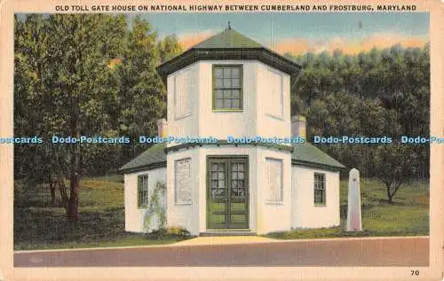 R503616 Maryland Old Toll Gate House am National Highway zwischen Cumberland und