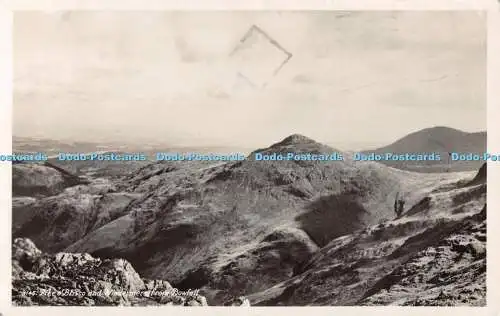 R503822 Pike o Blisco and Windermere From Bowfell G P Abraham