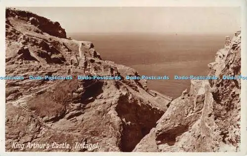 R503833 Tintagel King Arthur Castle Photo Precision English Series