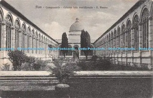 R504364 Pisa Camposanto Esterno lato meridionale G Pisano G Barsanti 1949