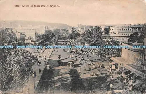 R506093 Jeypore Straßenszene in Johri Bazar Postkarte