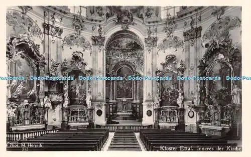 R504469 M Herpich Kloster Ettal Inneres der Kirche Martin Herpich