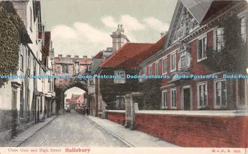 R506117 Salisbury Close Gate and High Street M J R