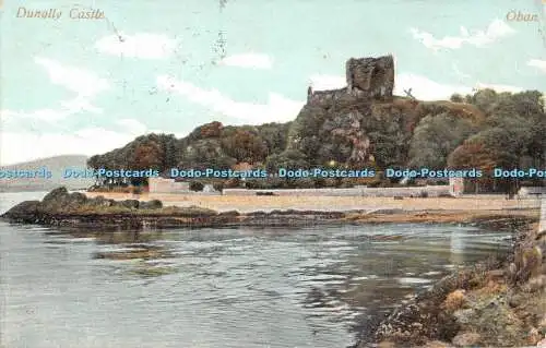 R506124 Oban Dunolly Castle M Wane Postkarte