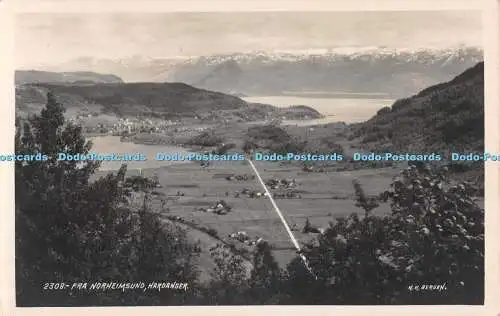 R506183 Fra Norheimsund Hardanger Postkarte