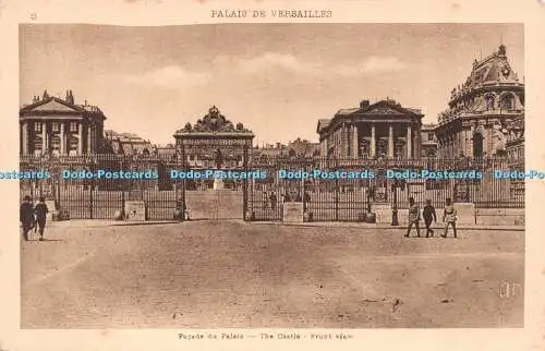 R504652 Palais de Versailles Das Schloss Frontansicht E Papeghin