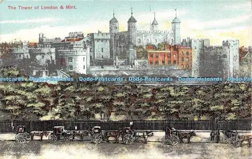 R504659 The Tower of London und Mint B B Serie A