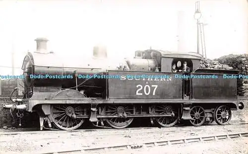 R506379 Southern A 207 A Moore Railway Postkarte