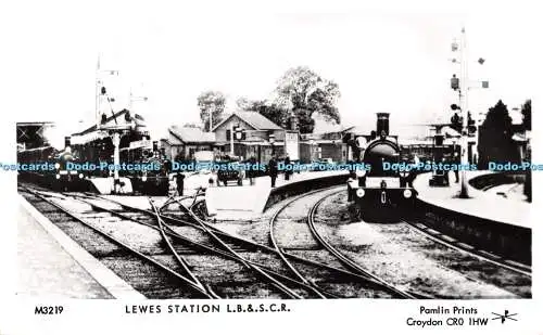 R506517 M3219 Lewes Station L B und S C R Pamlin Prints