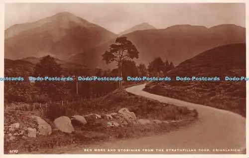 R505037 Crianlarich Ben More und Stobinian von der Strathfillan Road J B weiß