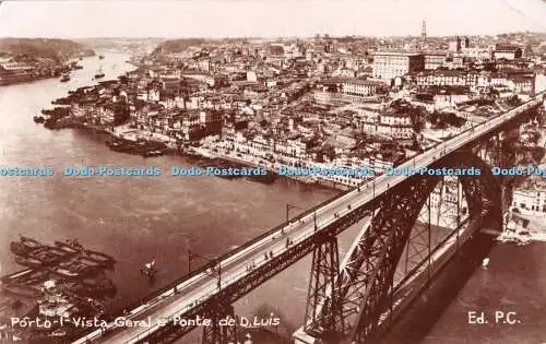 R506728 Porto I Vista Geral e Ponte de D Luis Ed P C Printed in Great Britain Po