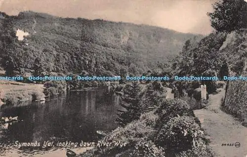 R506744 Symonds Yat mit Blick auf den Fluss Wye 84435 Valentines Platotype Series