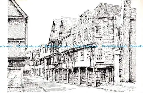 R508157 The Butterwalk Dartmouth Erbaut in Regierungszeit von Charles I zwischen 1635 40 Toz