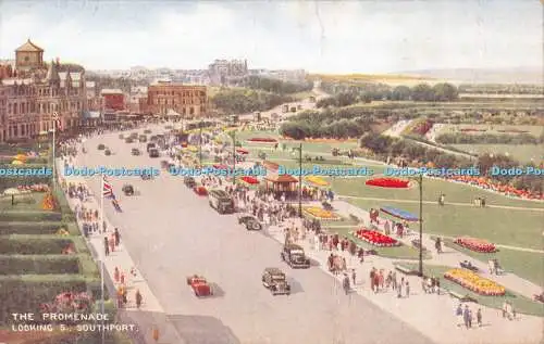 R505157 The Promenade Looking S Southport Valentine Art Farbe