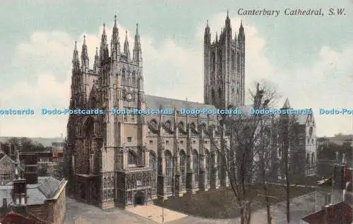 R505166 Canterbury Cathedral S W E Crow Postkarte