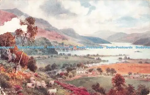 R506865 Loch Tay Bonnie Scotland Tuck Oilette 7818 H B Wimbush 1909