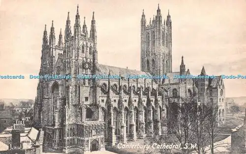 R508222 08233 Canterbury Cathedral S W H J Goulden