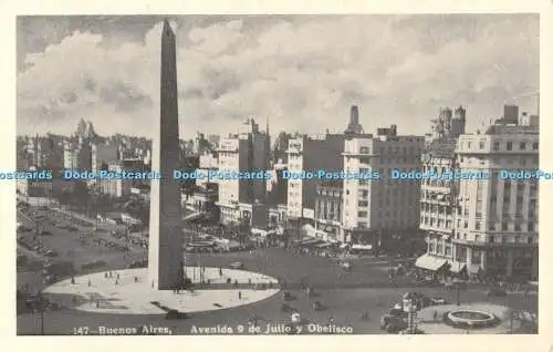 R508229 147 Buenos Aires Avenida 9 de Julio y Obelisco Argentina F Ripoli