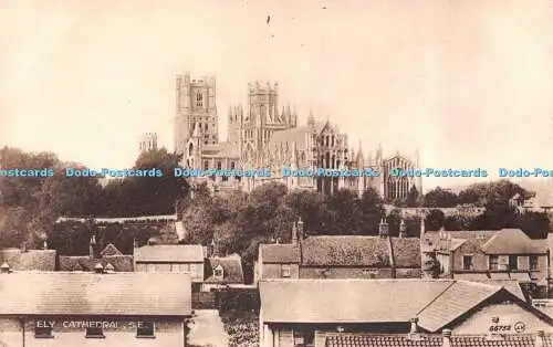 R505214 Ely Cathedral S E Valentine Sepiatype Picture