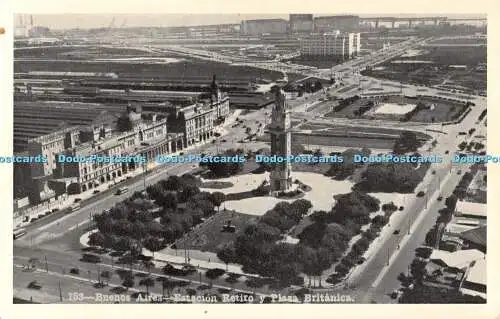 R508234 153 Buenos Aires Estacion Retiro y Plaza Britanica Argentina F Ripoli