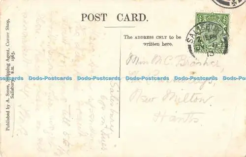 R506919 Salisbury Cathedral from the River 1963 A Smee Salisbury S H 1963 1913