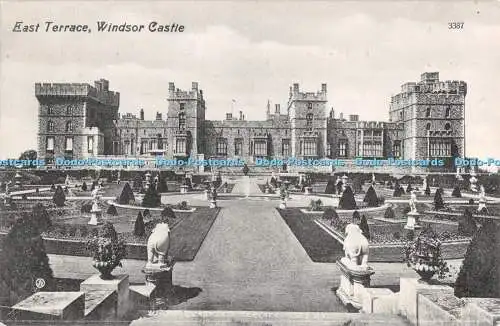 R508323 3387 East Terrace Windsor Castle Valentines Serie