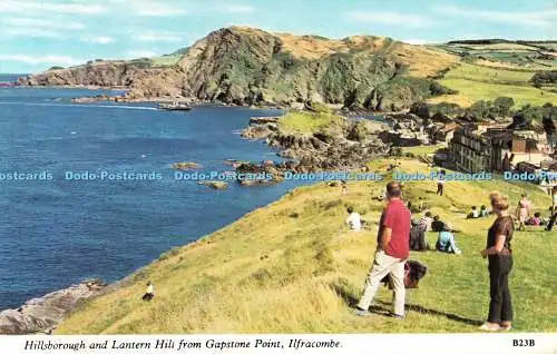 R508349 Hillsborough und Lantern Hill von Gapstone Point Ilfracombe B23B Harvey