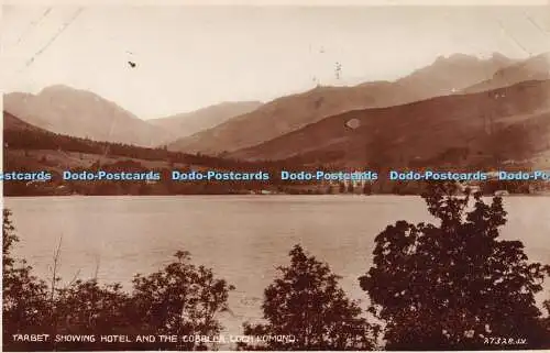 R507005 Loch Lomond Tarbet Showing Hotel and the Cobbler RP 1930