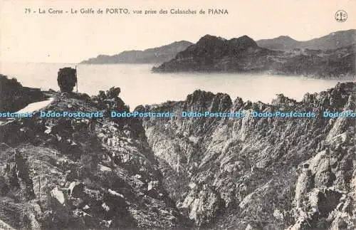 R507058 La Corse Le Golfe de Porto vue prise des Calanches de Piana F G