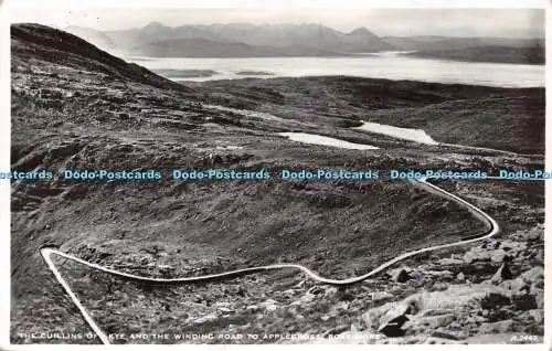 R505397 Ross Shire The Cuillins of Skye and the Winding Road to Applecross J B W