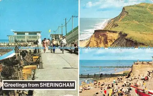 R507116 Grüße aus Sheringham The Hump East Beach D Constance Mehrfachansicht 198