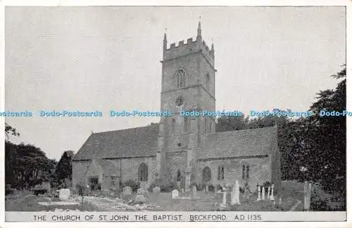 R508470 The Church of St John The Baptist Beckford A D 1135