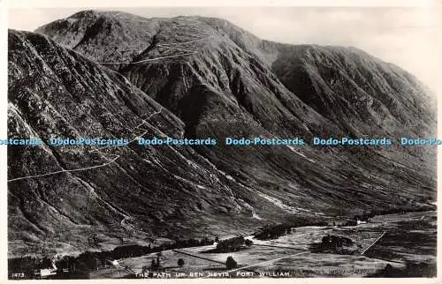 R508476 1473 The Path Up Ben Nevis Fort William The Best of All Series J B White