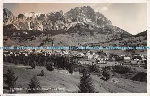 R507163 Corina Monte Cristallo G Ghedina Cortina d Ampezzo 1927