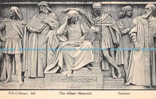 R505493 The Albert Memorial Painters F G O Stuart