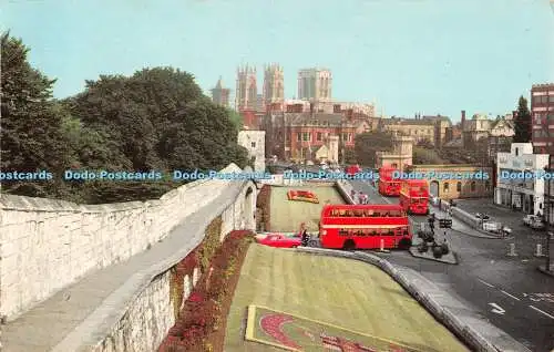 R505507 York The Minster from the City Walls Photo Precision Limited Colourmaste