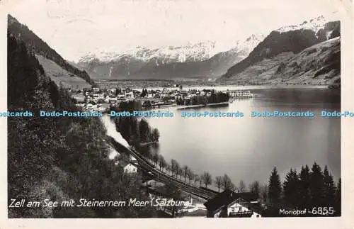 R507184 Zell am See mit Steinernem Meer Salzburg Monopol A G Schollhorn 1936