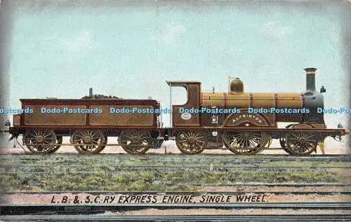 R505523 L B und S C Ry Express Motor Einzelrad F J Parsons