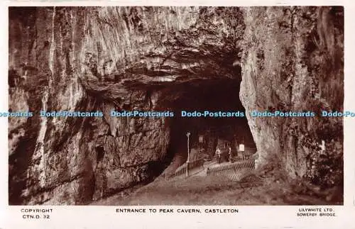 R508547 CTN D 32 Eingang zur Peak Cavern Castleton Lilywhite