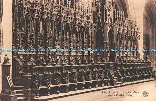 R505552 Anvers Les Stalles de la Cathedrale G Hermans