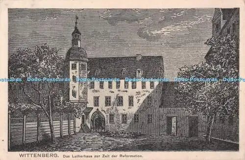 R505563 Wittenberg Das Lutherhaus zur Zeit der Reformation F Staritz 1912