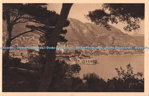 R505614 Cote D Azur Monte Carlo Principaute de Monaco Vue Generale Prise de Mona