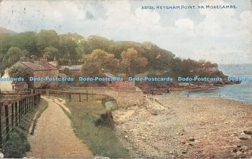 R507402 Heysham Point Nr Morecambe Photochrom Celesque Serie