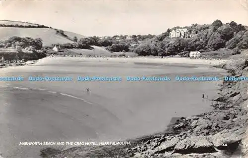 R508776 Maenporth Beach and the Crag Hotel near Falmouth 94 A Cornish Panorama D