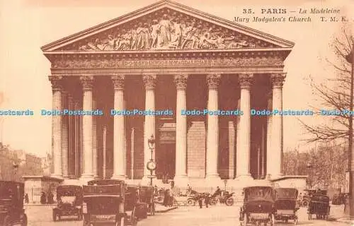 R505751 Paris Maria Magdalena Kirche T M K Imprime Illustree