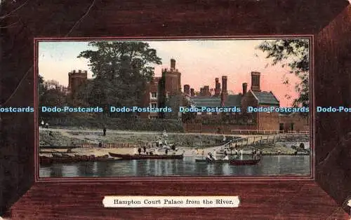 R505817 Hampton Court Palace aus dem Fluss A und G Taylor Orthochrome Serie 19