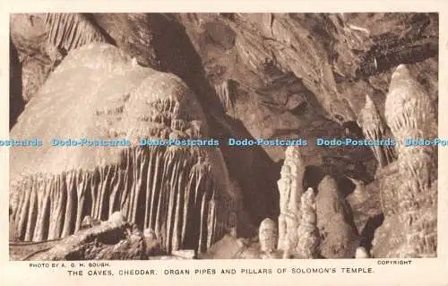 R505875 Cheddar The Caves Orgelpfeifen und Säulen des Solomon Temple A G H Gough