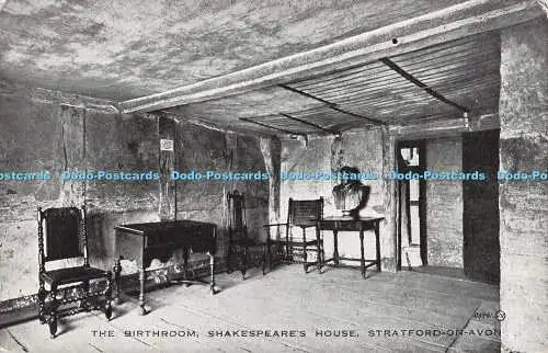 R507553 Stratford on Avon The Birthroom Shakespeare House Valentine Bromotone Se