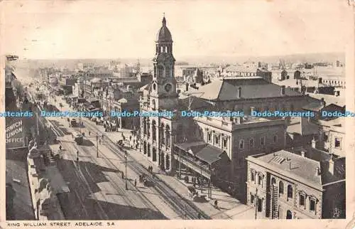 R508920 King William Street Adelaide S A Tuck 1924