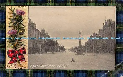 R508922 High St Invergordon Look E Ideal Series D and S K Davidson Scotch Des